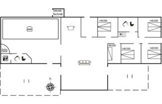 Foto 2 - Casa de 5 quartos em Ringkøbing com piscina privada e terraço