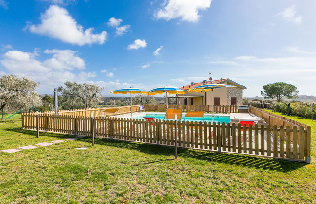 5 bedroom House in Riparbella with private pool and garden - Photo 39