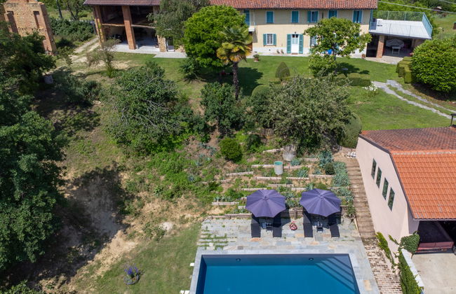 Casa de 4 quartos em Cortazzone com piscina privada e jardim - Foto 6