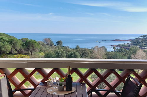 Photo 1 - Appartement de 1 chambre à Saint-Raphaël avec piscine et vues à la mer