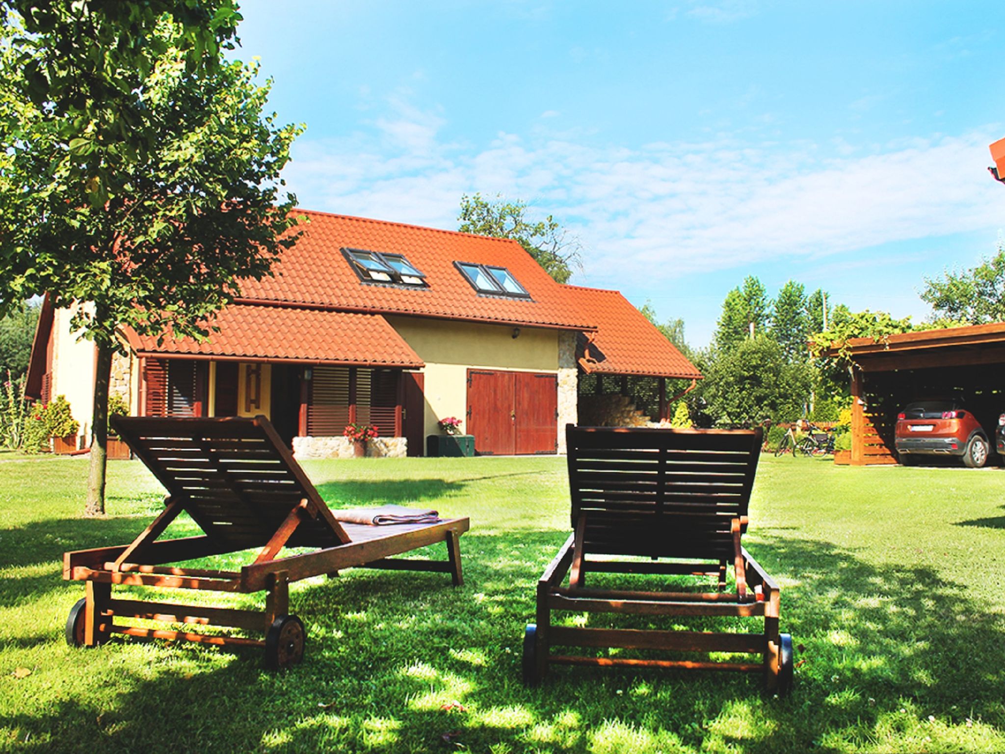 Foto 1 - Haus mit 1 Schlafzimmer in Żołynia mit schwimmbad und garten