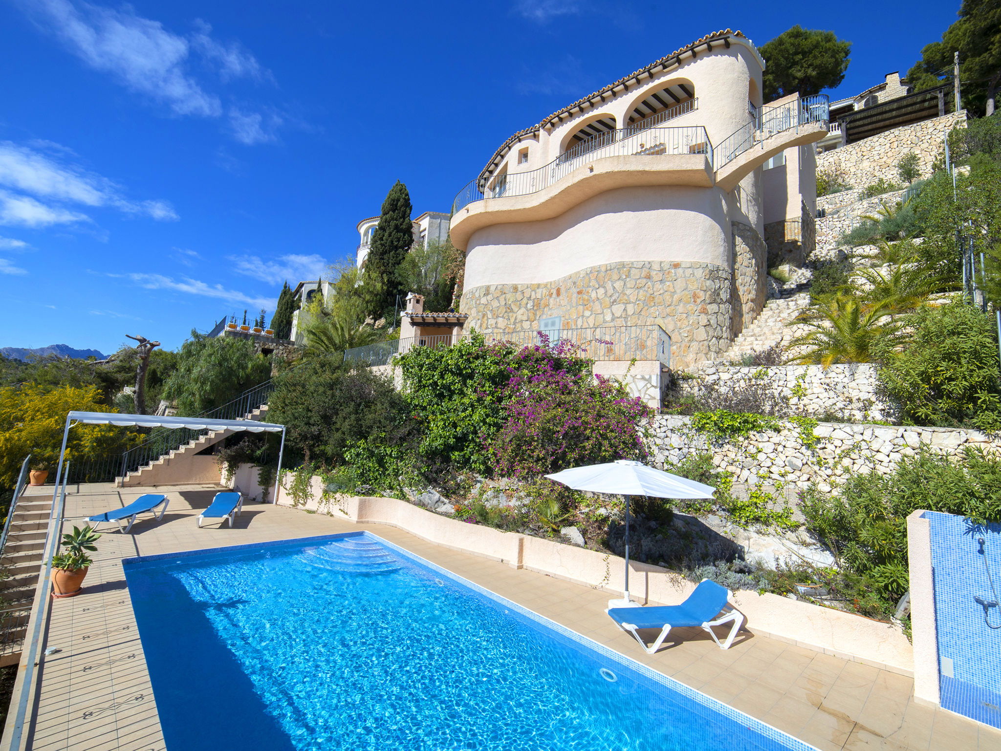 Foto 3 - Casa con 3 camere da letto a Benissa con piscina privata e vista mare