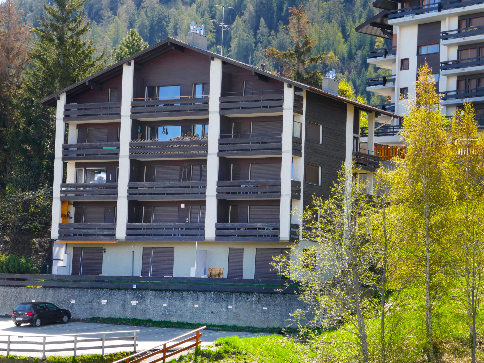 Foto 1 - Apartamento de 3 quartos em Nendaz com vista para a montanha