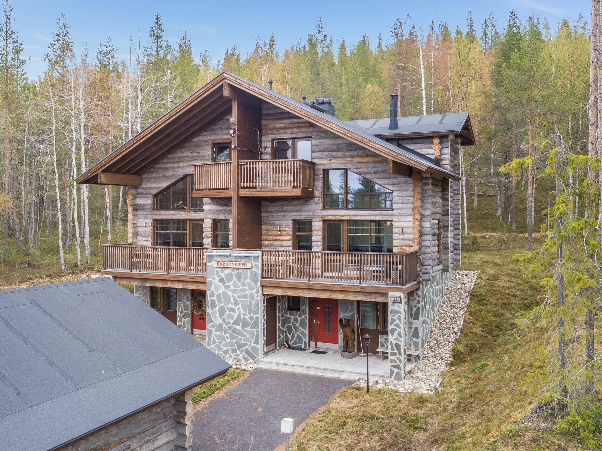 Foto 2 - Casa de 3 quartos em Kittilä com sauna e vista para a montanha