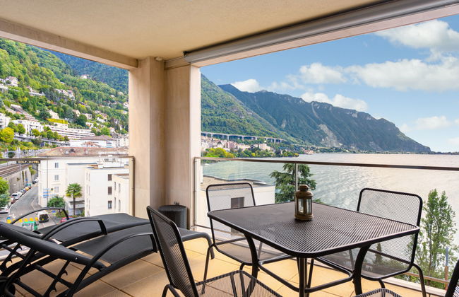 Apartamento de 3 quartos em Montreux com piscina e jardim - Foto 5