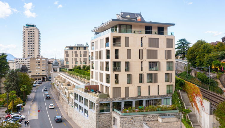 Photo 1 - Appartement de 2 chambres à Montreux avec piscine et jardin