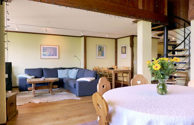 Apartamento de 4 quartos em Beatenberg com piscina e jardim - Foto 8