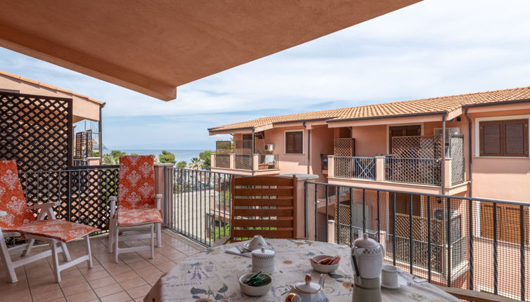 Foto 1 - Appartamento con 2 camere da letto a Taormina con terrazza e vista mare