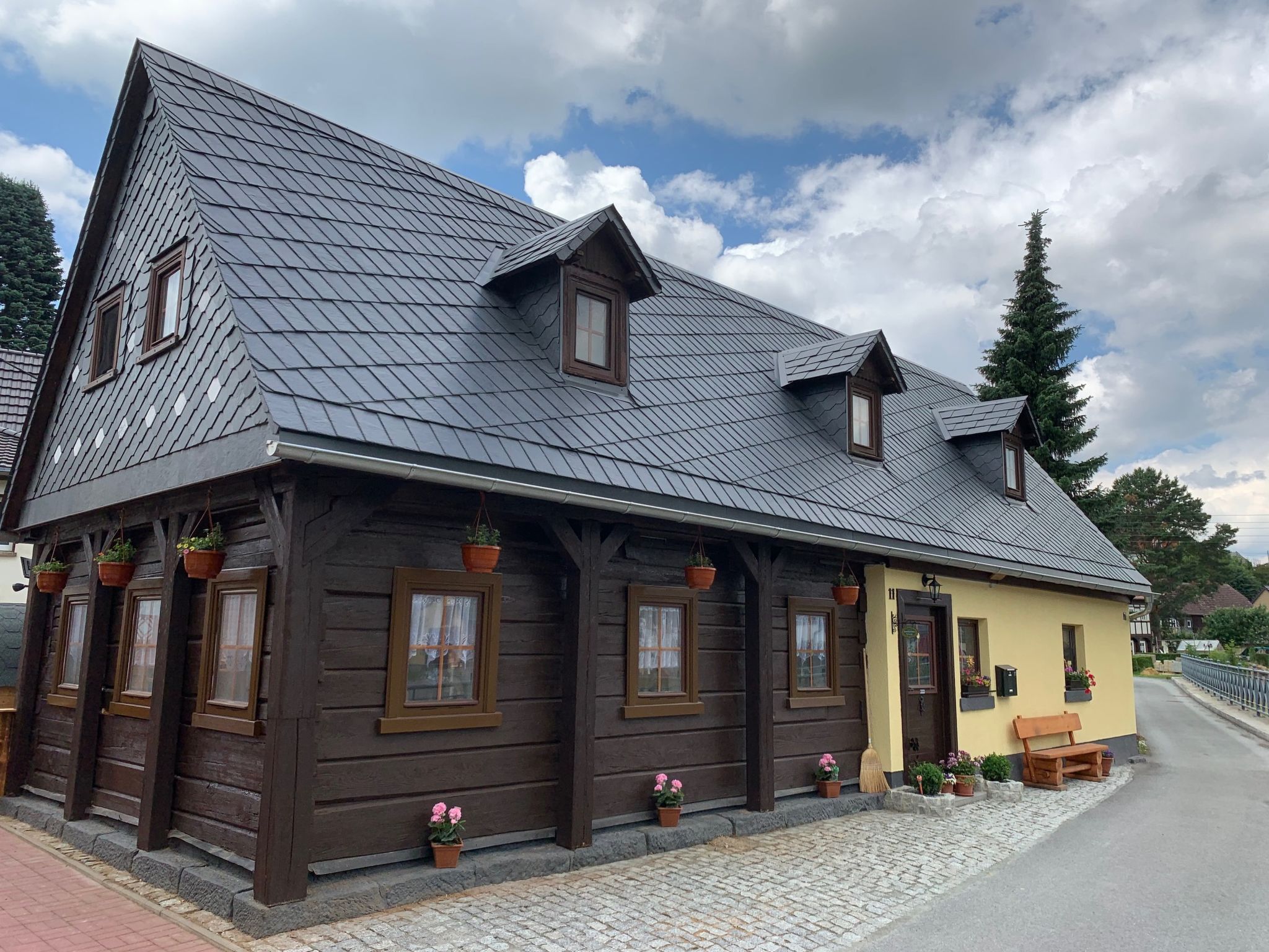 Foto 1 - Casa de 2 habitaciones en Großschönau con jardín y terraza