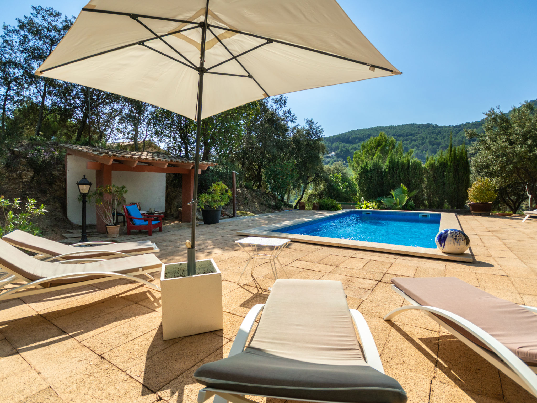 Foto 1 - Casa de 4 habitaciones en Esporles con piscina privada y jardín