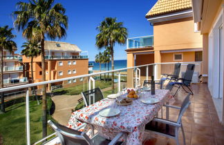 Foto 3 - Apartamento de 2 quartos em Dénia com piscina privada e vistas do mar