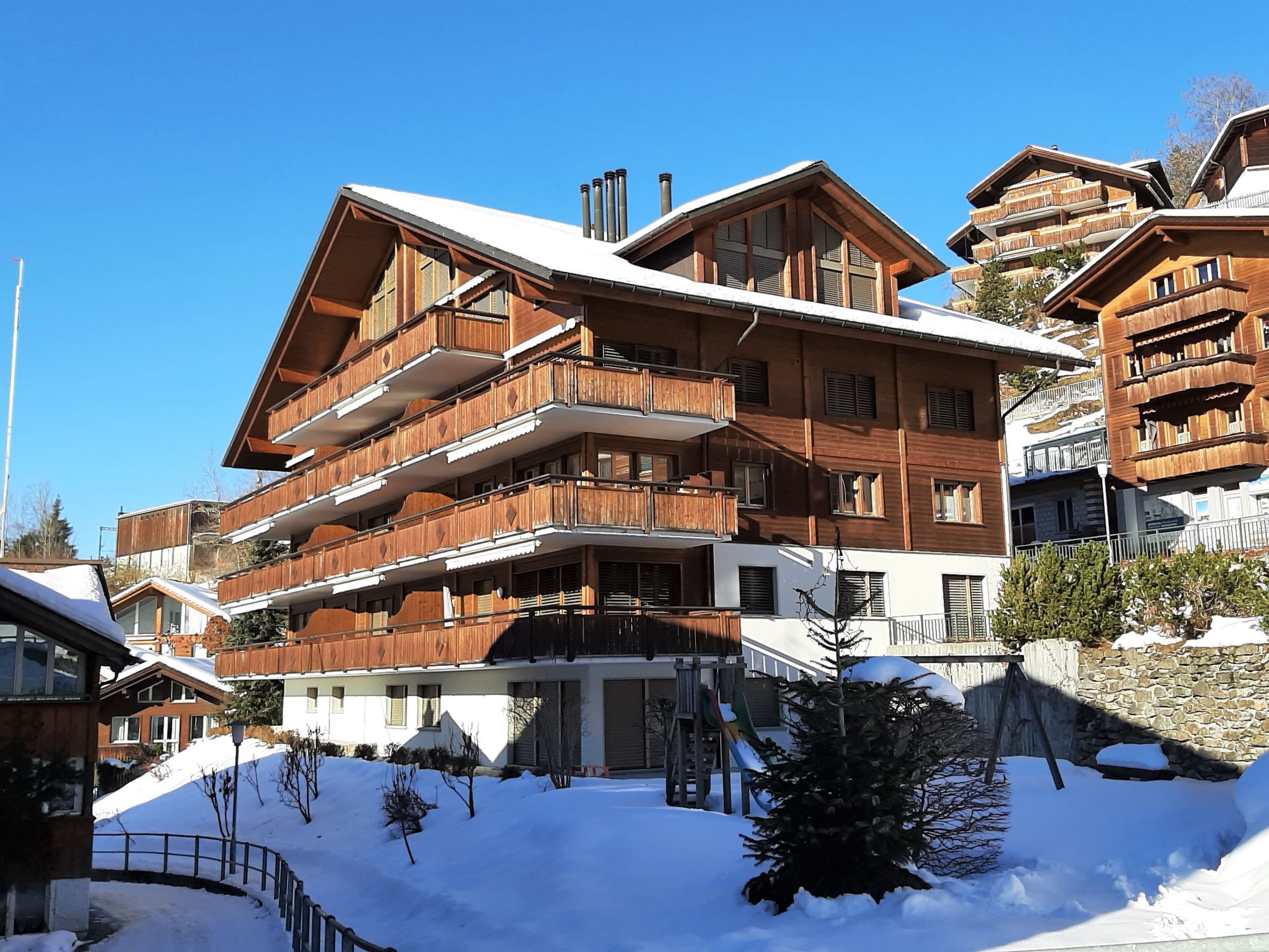 Photo 16 - Appartement de 1 chambre à Lauterbrunnen avec jardin et vues sur la montagne