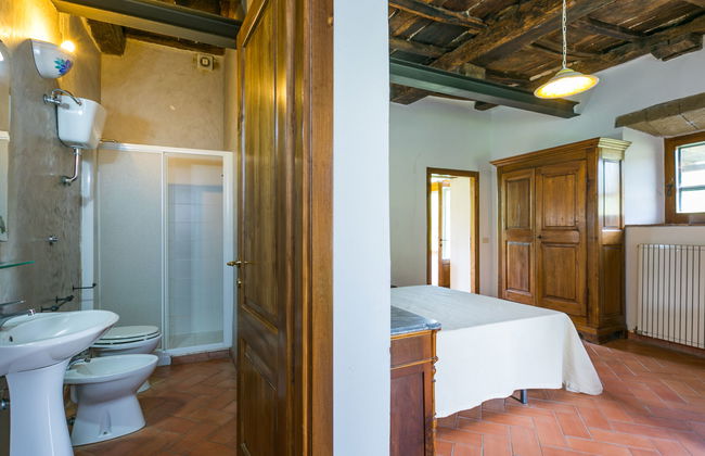 Apartamento de 1 quarto em Sorano com piscina e jardim - Foto 12