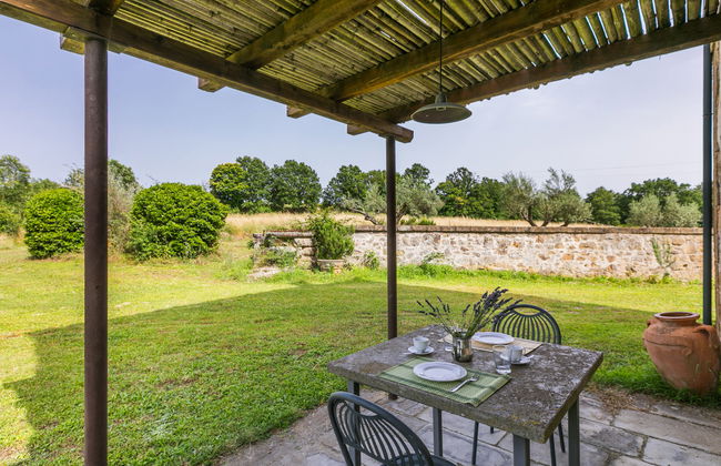 Apartamento de 1 quarto em Sorano com piscina e jardim - Foto 7