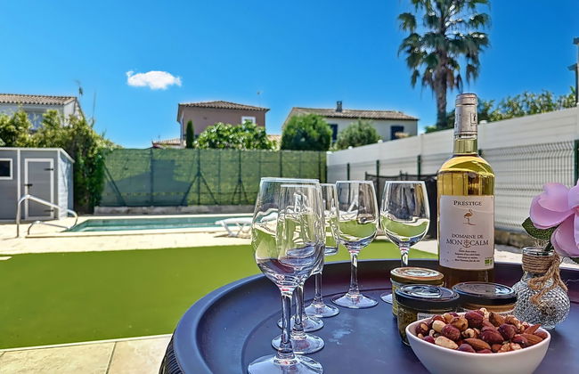 Casa de 4 quartos em Aigues-Mortes com piscina privada e terraço - Foto 19