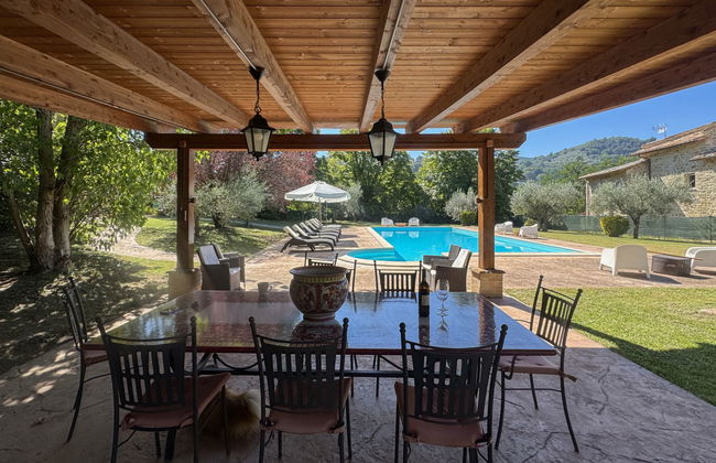 Casa de 6 quartos em Bettona com piscina privada e jardim - Foto 39