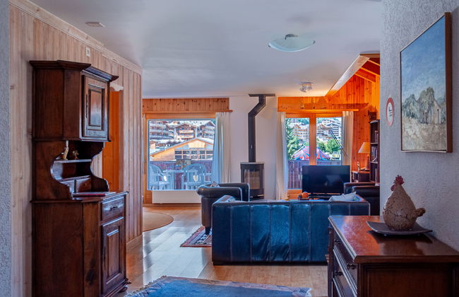Apartamento de 4 quartos em Nendaz com terraço - Foto 1