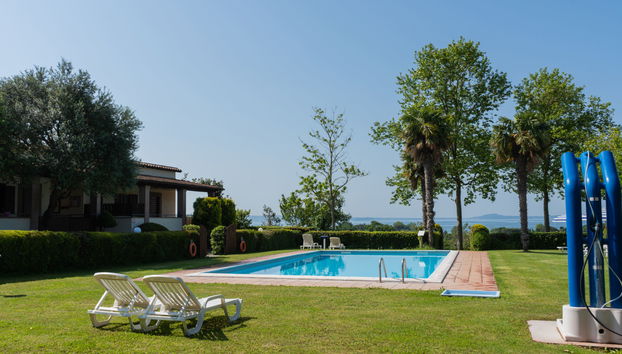 Casa de 2 quartos em Bolsena com piscina e jardim - Foto 5
