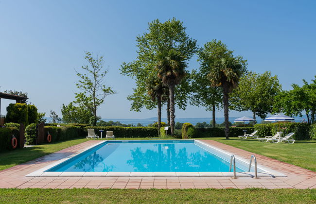 Casa de 2 quartos em Bolsena com piscina e jardim - Foto 2