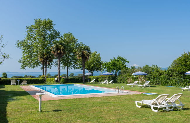 Casa de 2 quartos em Bolsena com piscina e jardim - Foto 4