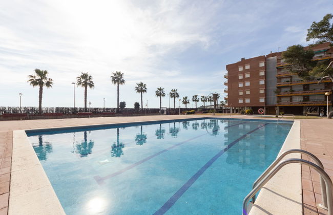 Apartamento de 2 quartos em Torredembarra com piscina e jardim - Foto 21