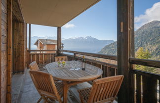 Photo 1 - Appartement de 2 chambres à Leytron avec terrasse et vues sur la montagne