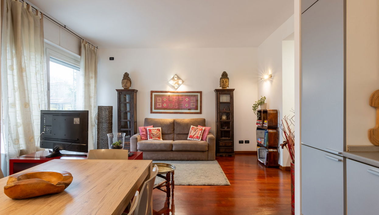 Apartamento de 2 quartos em Milão com jardim - Foto 1