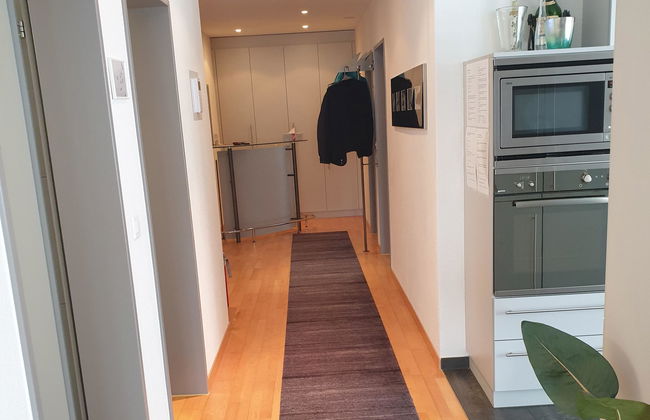 Apartamento de 2 quartos em Engelberg com jardim e sauna - Foto 6
