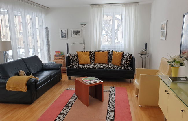 Apartamento de 2 quartos em Engelberg com jardim e sauna - Foto 3
