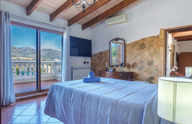 Casa de 4 quartos em Selva com piscina privada e jardim - Foto 16