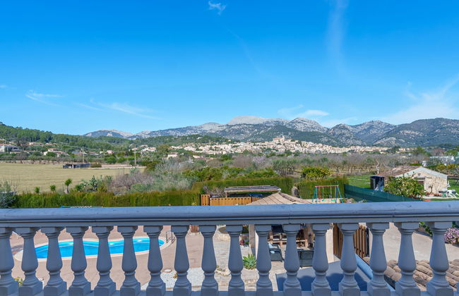 Casa de 4 quartos em Selva com piscina privada e jardim - Foto 44