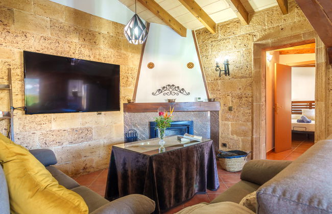 Casa de 4 quartos em Selva com piscina privada e jardim - Foto 8
