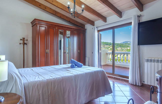 Casa de 4 quartos em Selva com piscina privada e jardim - Foto 15