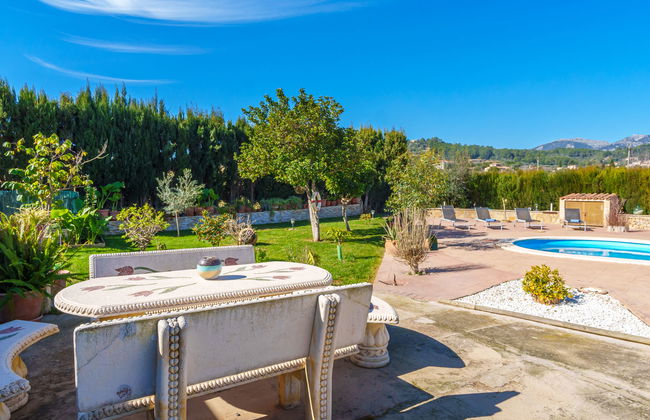 Casa de 4 quartos em Selva com piscina privada e jardim - Foto 35