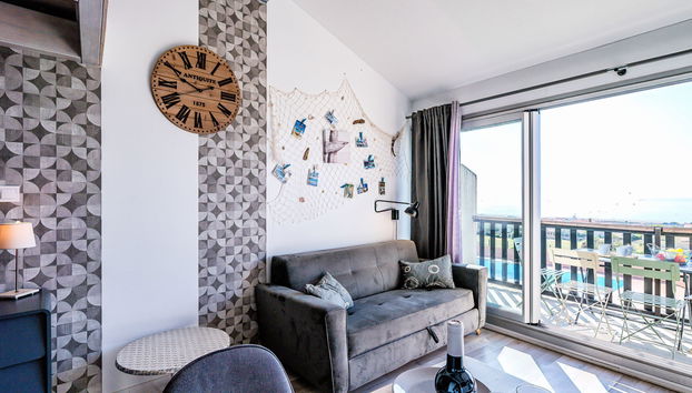 Apartment mit 2 Schlafzimmern in Fleury mit schwimmbad - Foto 3