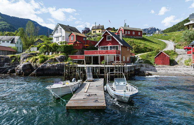 Haus mit 5 Schlafzimmern in Vik i Sogn mit terrasse und sauna - Foto 1