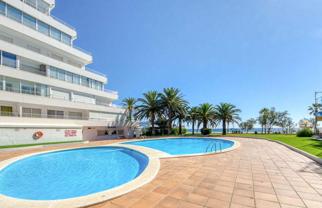 Apartamento de 2 quartos em Roses com piscina e jardim - Foto 27