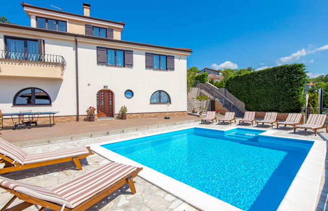 Casa de 7 quartos em Kastav com piscina privada e jardim - Foto 15