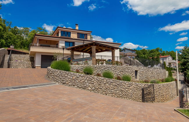 Casa de 7 quartos em Kastav com piscina privada e jardim - Foto 39