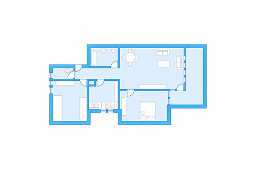 Foto 17 - Apartamento de 2 habitaciones en Davos con jardín