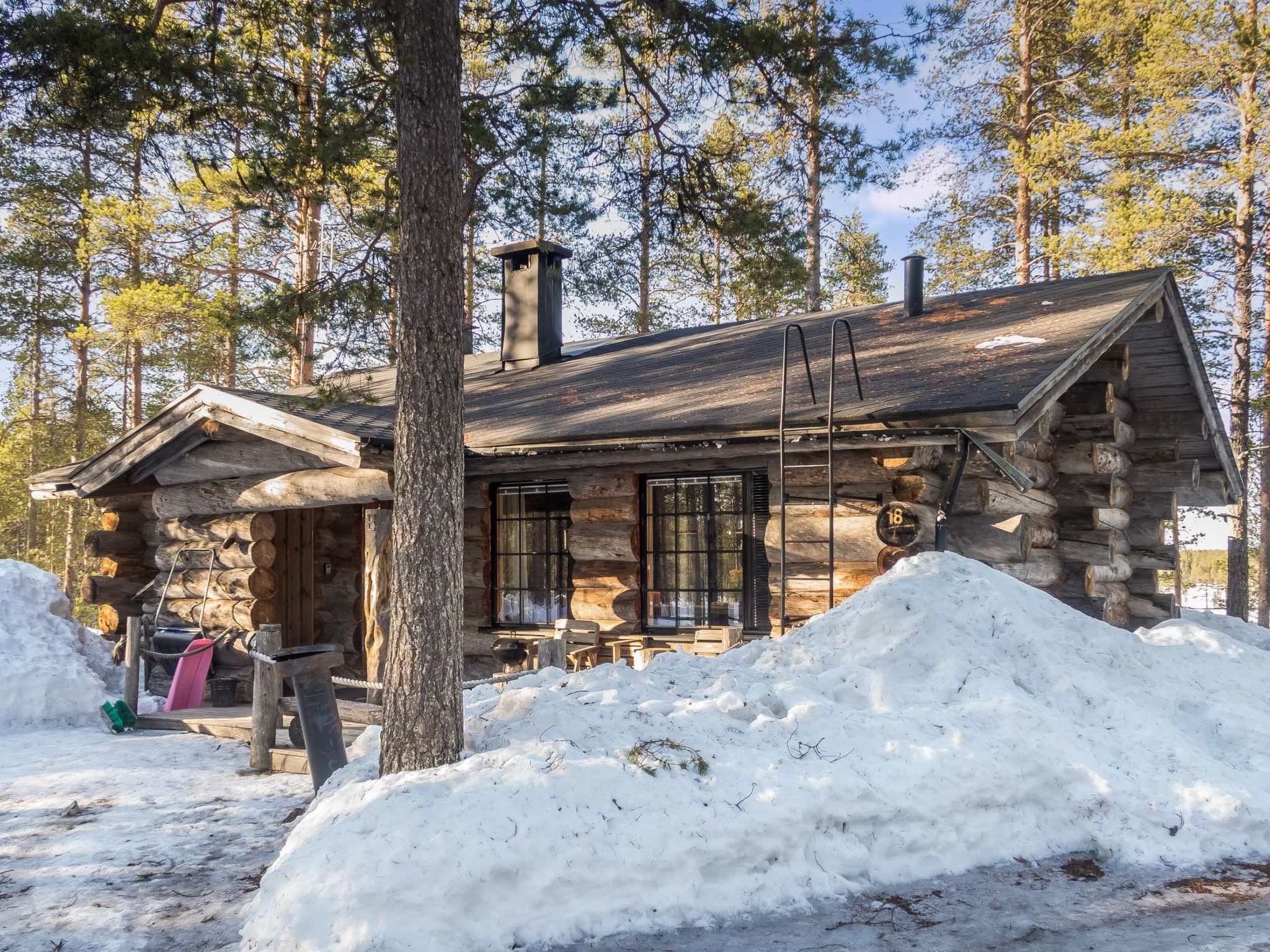 Foto 29 - Casa con 2 camere da letto a Kuusamo con sauna e vista sulle montagne