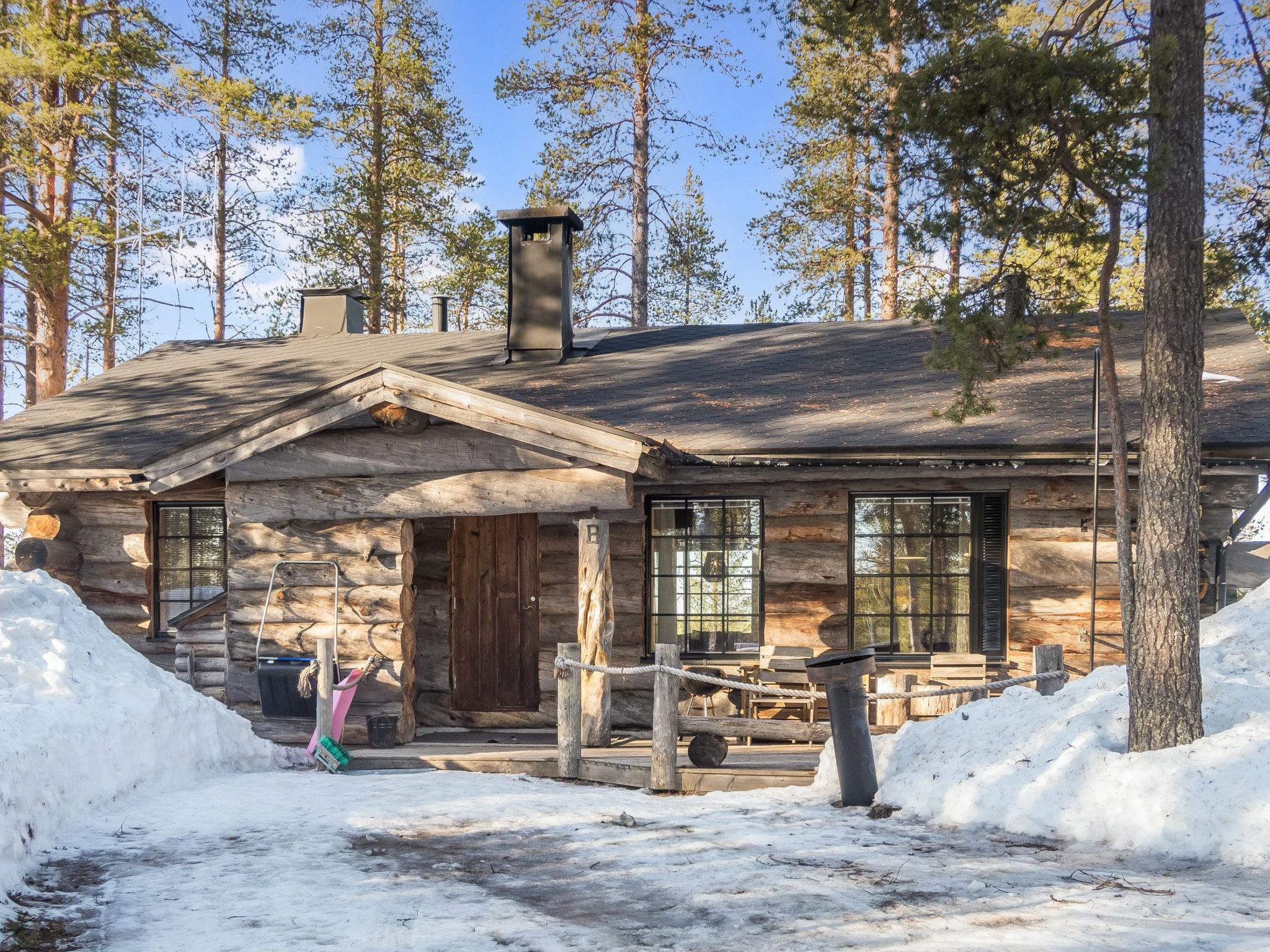 Foto 28 - Casa de 2 quartos em Kuusamo com sauna e vista para a montanha