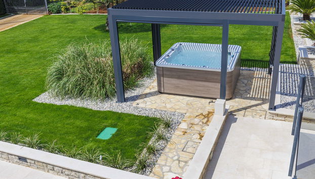 Casa de 6 quartos em Kaštelir-Labinci com piscina privada e jardim - Foto 5