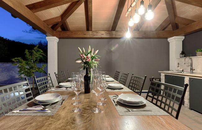 Casa de 6 quartos em Kaštelir-Labinci com piscina privada e jardim - Foto 31
