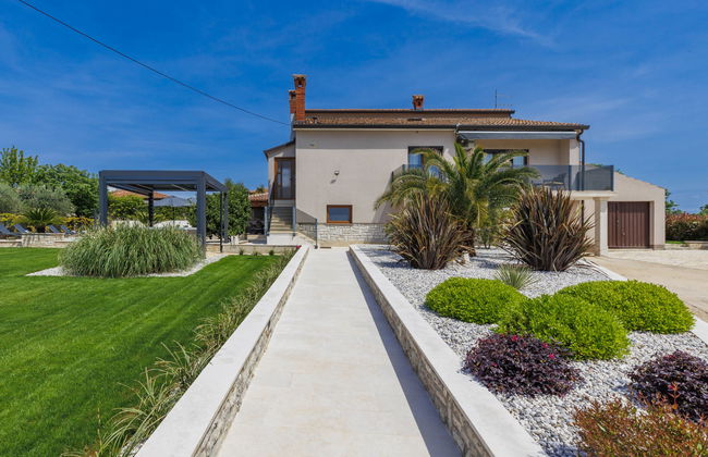 Casa de 6 quartos em Kaštelir-Labinci com piscina privada e jardim - Foto 37
