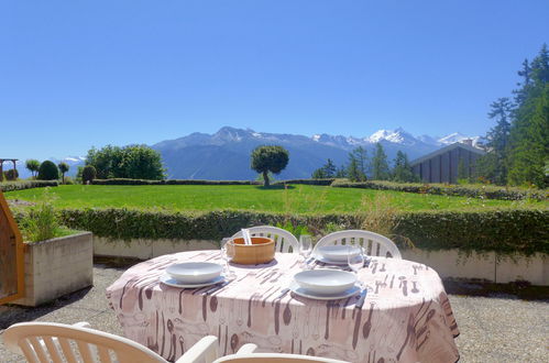 Foto 1 - Apartamento de 1 quarto em Crans-Montana com piscina e terraço