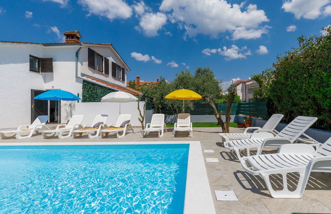 Casa de 5 quartos em Poreč com piscina privada e jardim - Foto 26