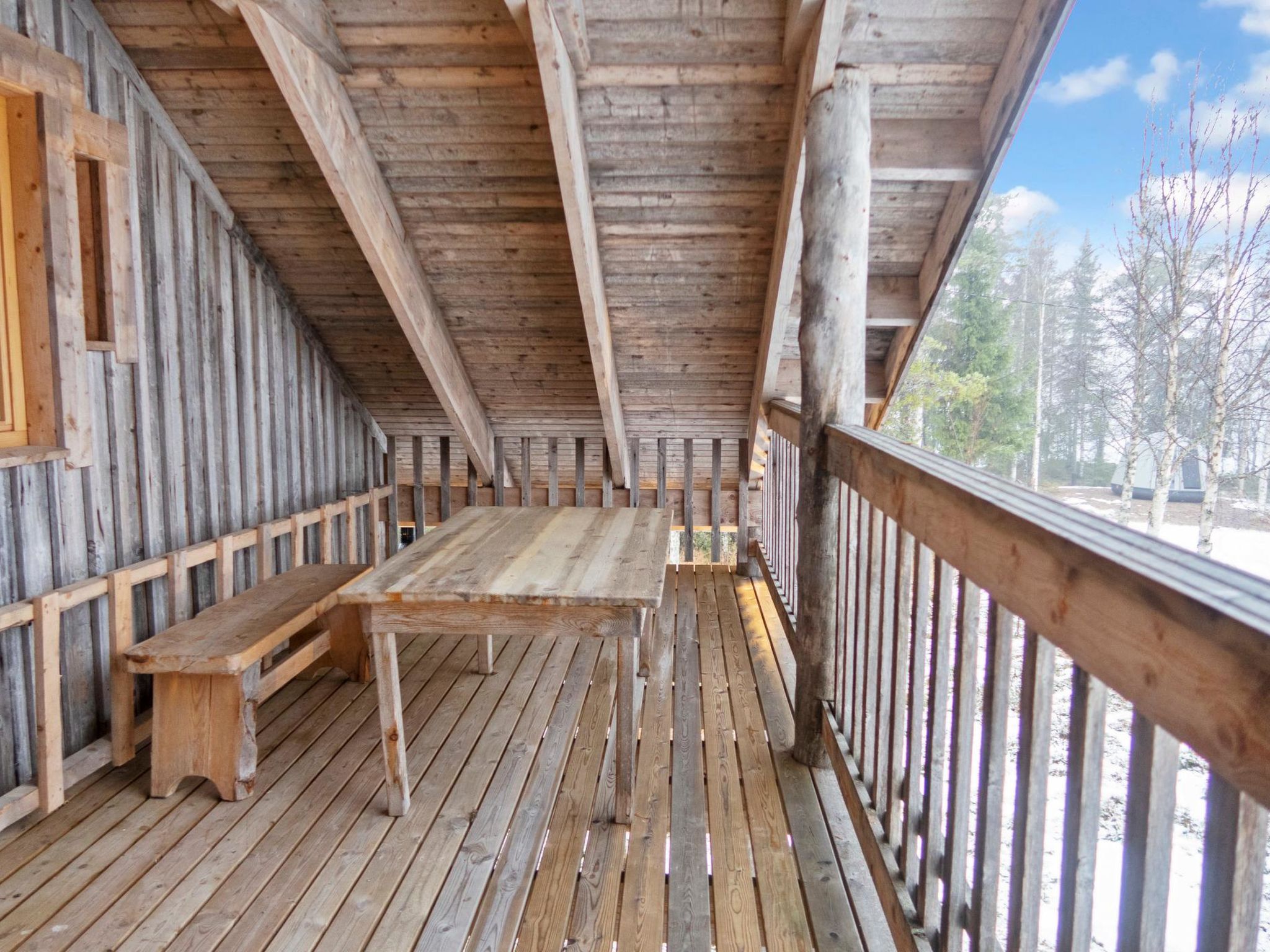 Foto 20 - Casa con 4 camere da letto a Kuusamo con sauna e vista sulle montagne