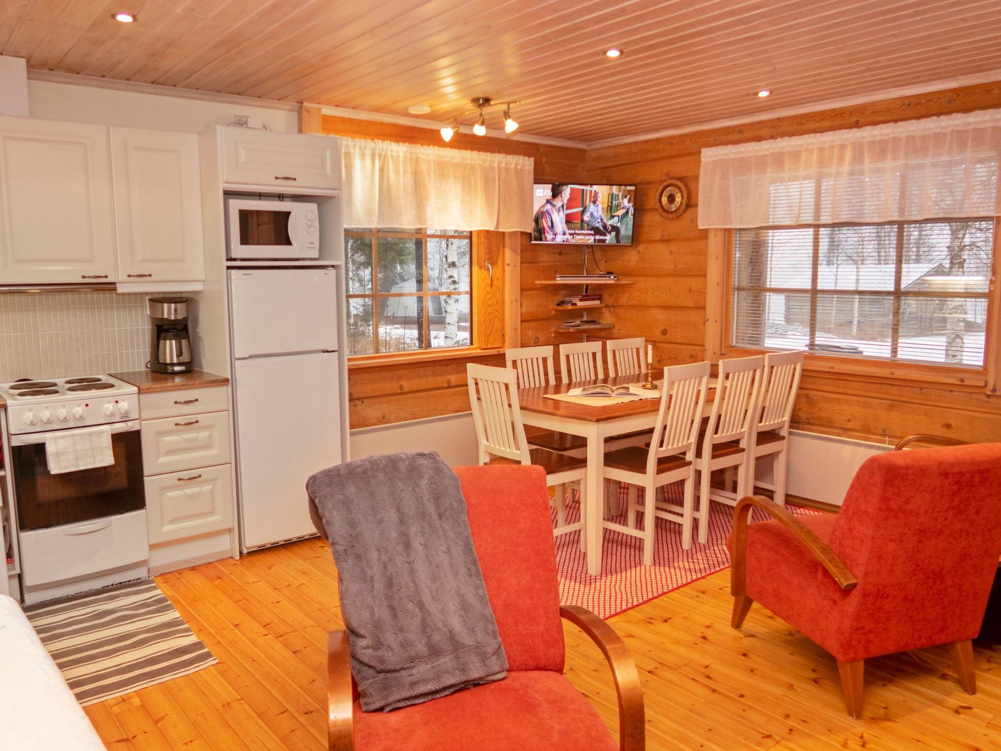 Foto 4 - Casa de 4 habitaciones en Kuusamo con sauna y vistas a la montaña