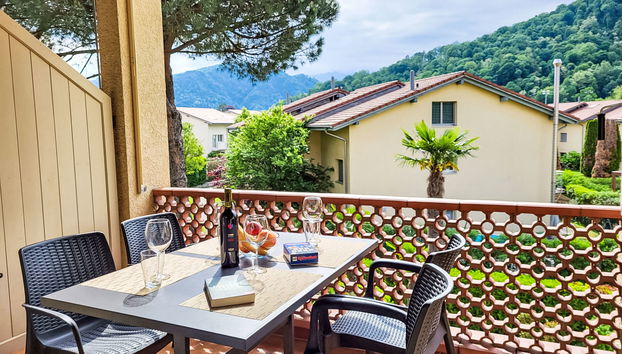 Apartamento de 1 quarto em Caslano com jardim e terraço - Foto 2